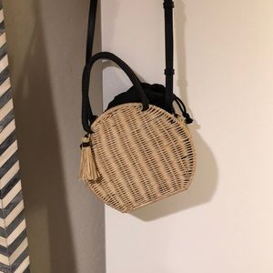 Rattan Purse